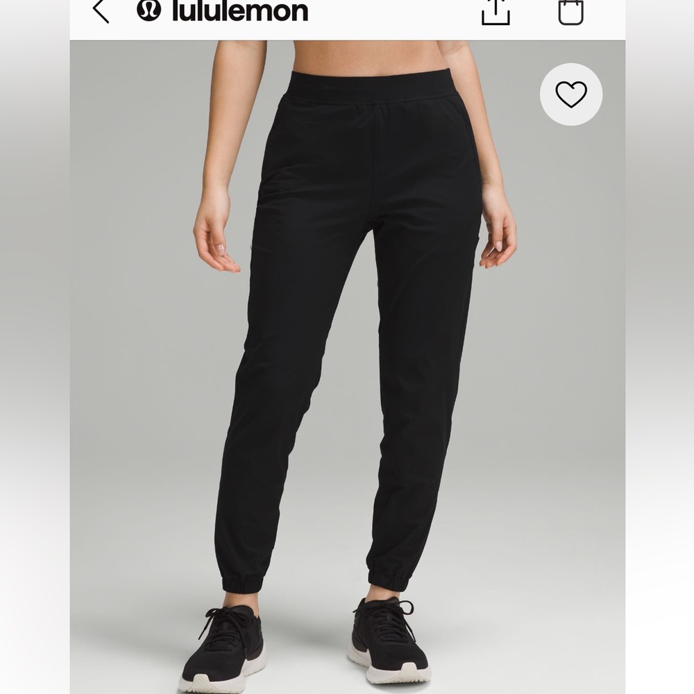 Lululemon Black Adapted State Jogger size 2